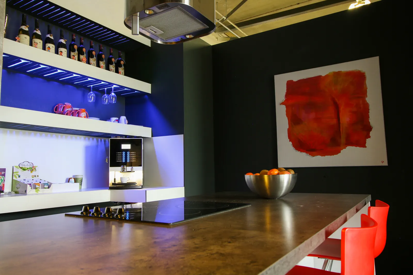 Lunchruimte op kantoor bij SVM Digital Solutions