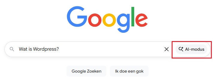 AI Modus wat is wordpress